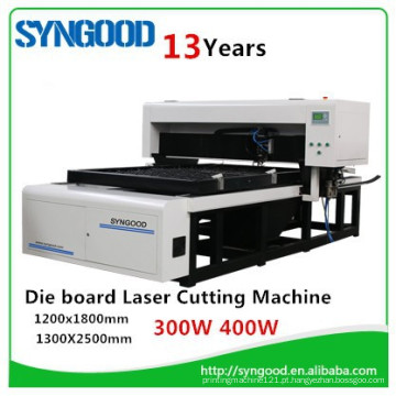 MDF madeira Die Board máquinas de corte 300W tubo de laser 400W 18mm 22mm 23mm para MDF